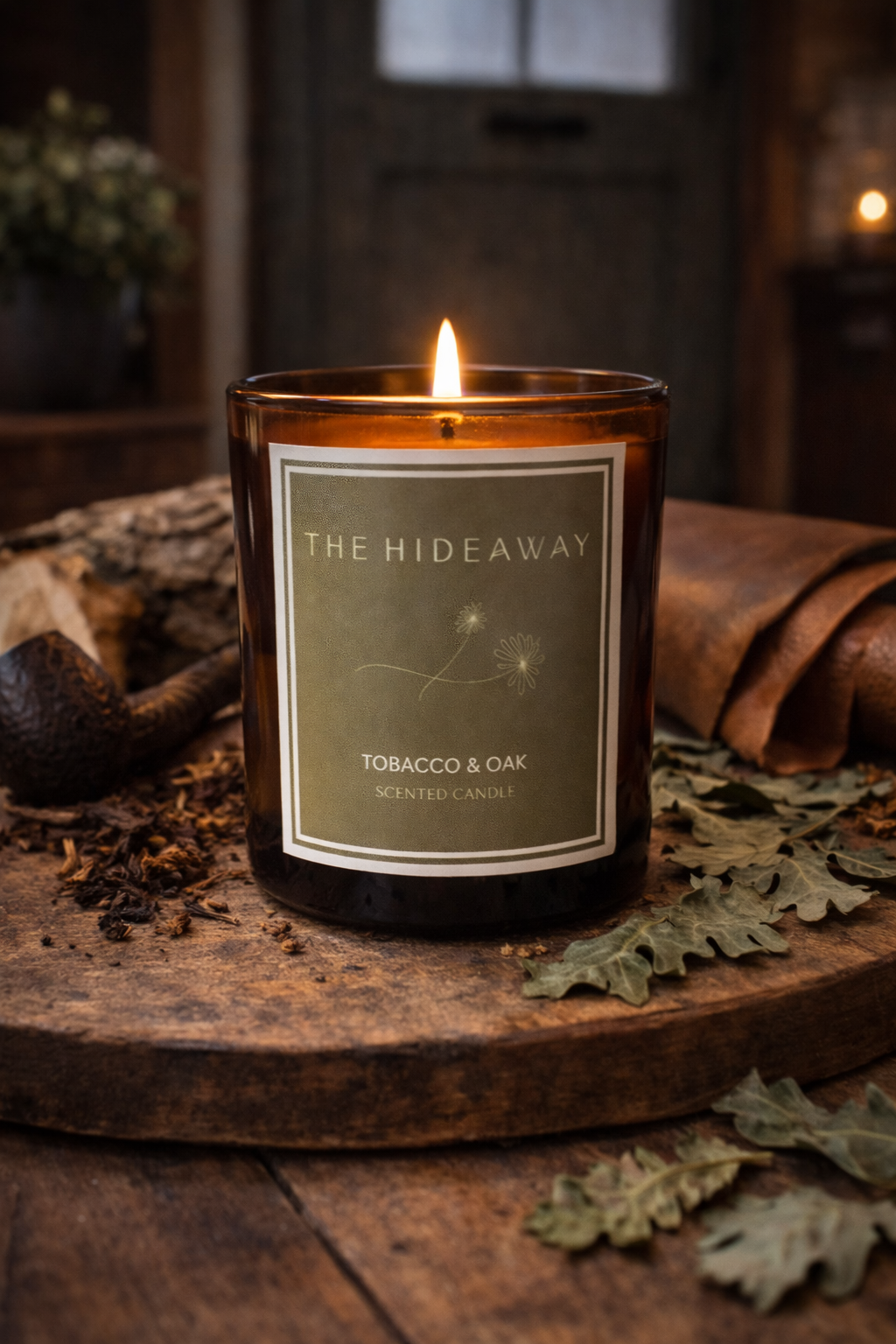 Tobacco & Oak Candle