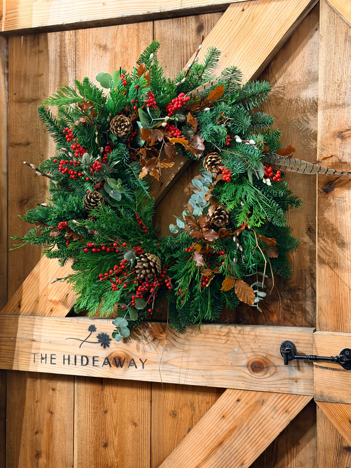Christmas Wreath-Making at The Hideaway