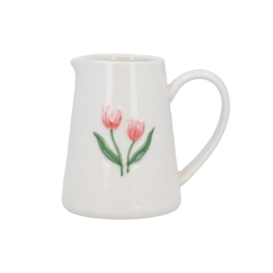 Tulips Stoneware Mini Jug