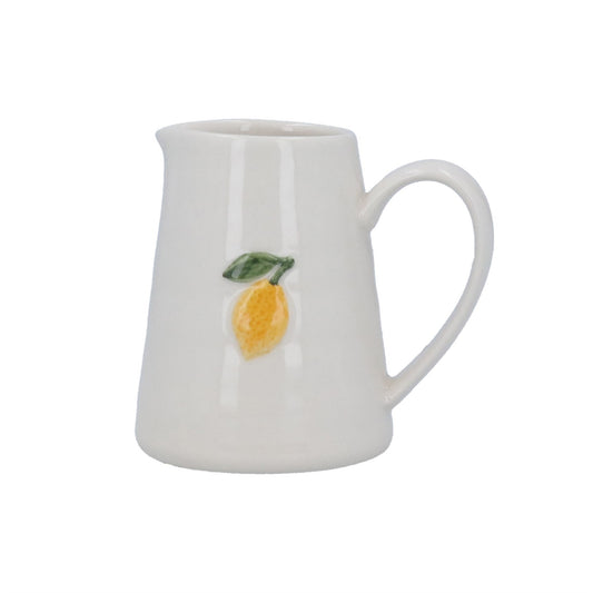 Lemon Stoneware Mini Jug