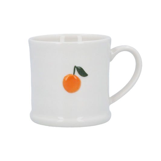 Stoneware Mini Mug 7cm - Orange