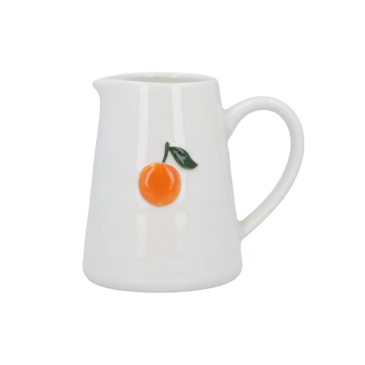Orange Stoneware Mini Jug