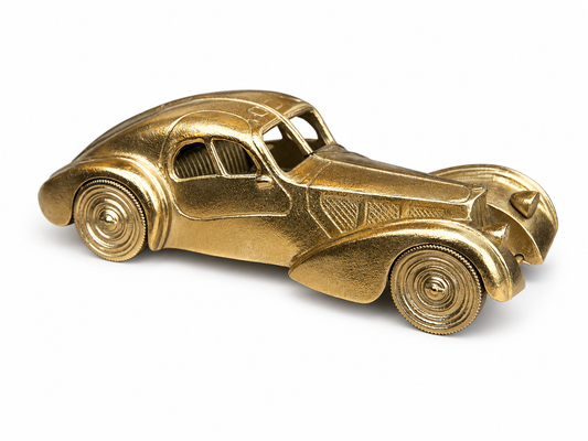 Vintage Gold Decorative Car Ornament