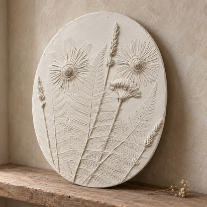 Botanical Bas-Relief Workshop