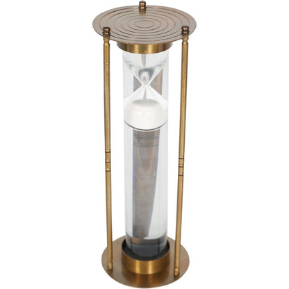 Columbia Antique Brass Sand timer Large