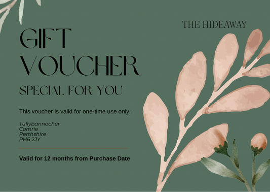 The Hideaway Gift Voucher