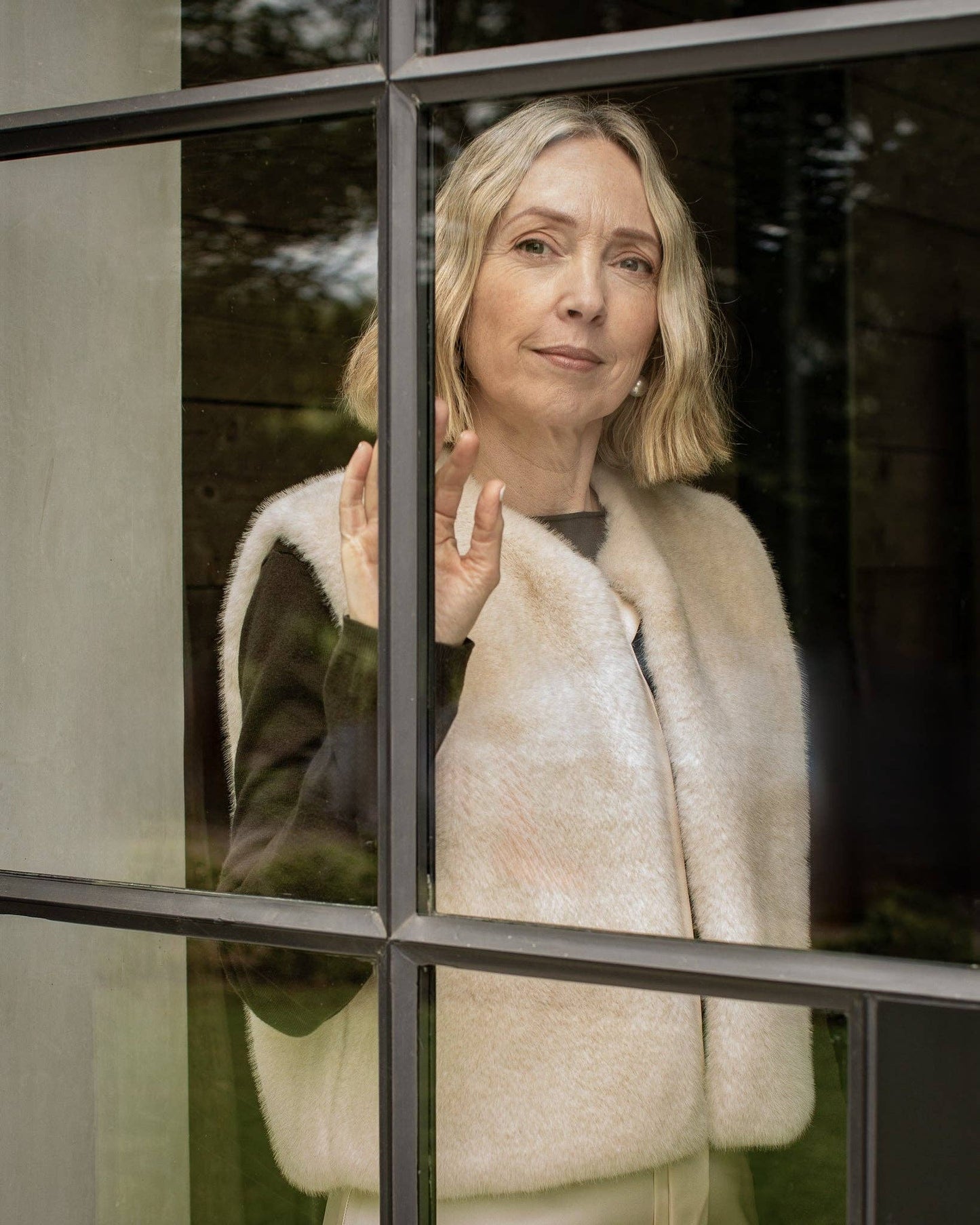 Felicity Gilet | Bone White