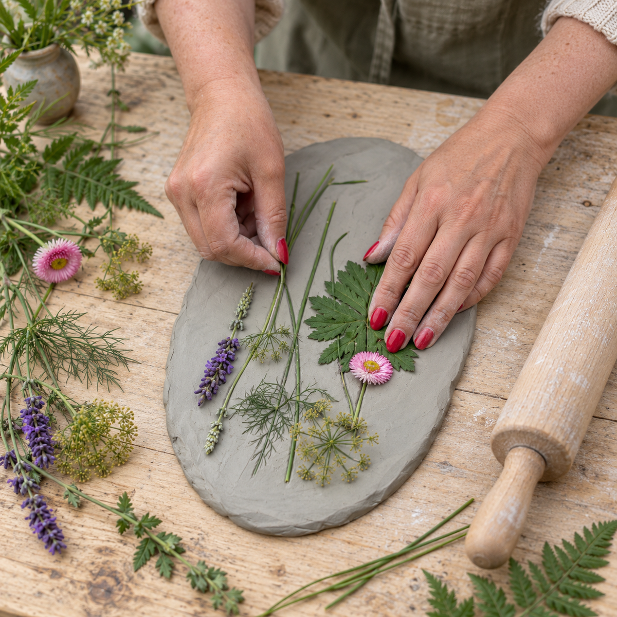 Botanical Bas-Relief Workshop