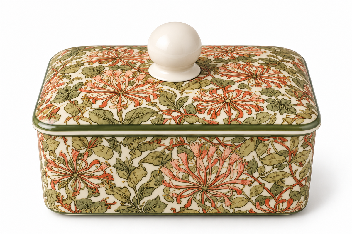 William Morris Butter Dish