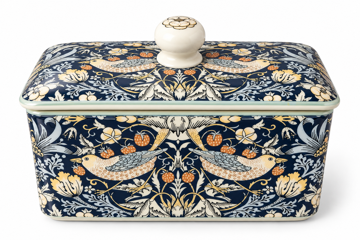 William Morris Butter Dish