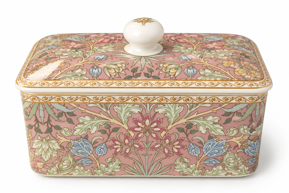 William Morris Butter Dish