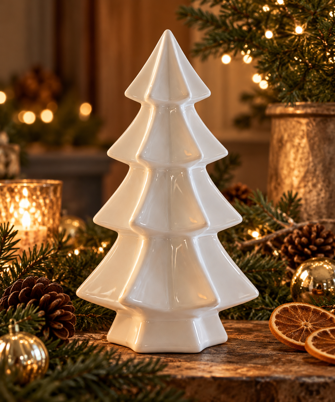 Ceramic Christmas Tree Decoration