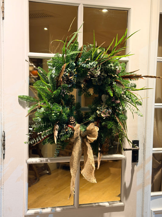 Christmas Wreath-Making at The Hideaway