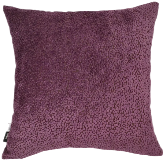 Malini Large Bingham Aubergine Cushion