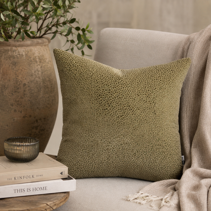 Malini Bingham Olive Cushion