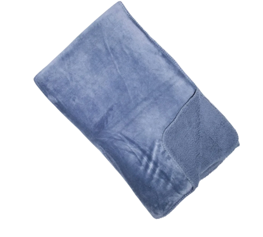Softest Fleece Throw Blue