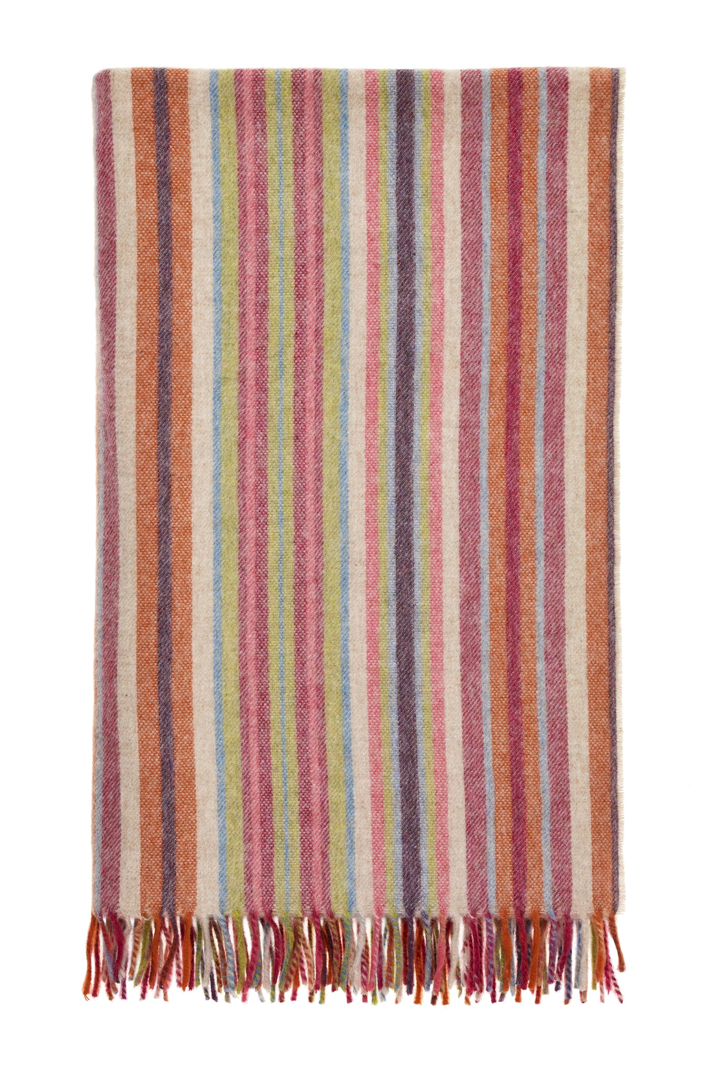 Santa Cruz Stripe Merino Throw - Bronte by Moon