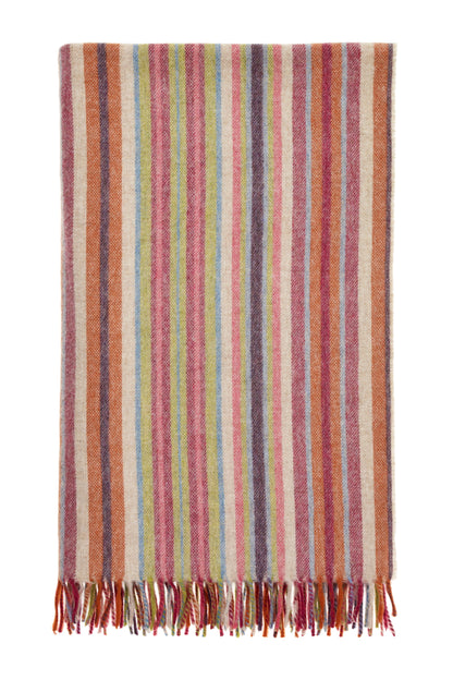 Santa Cruz Stripe Merino Throw - Bronte by Moon