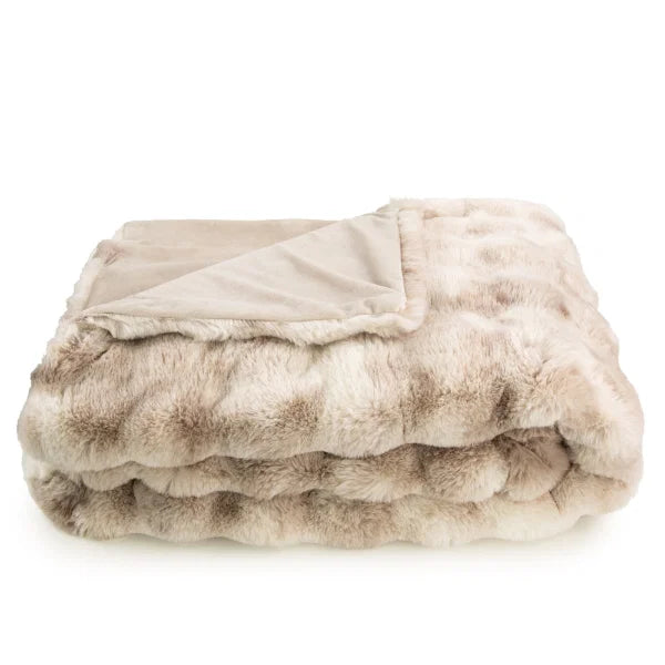Bermondsey Luxury Faux Fur Throw