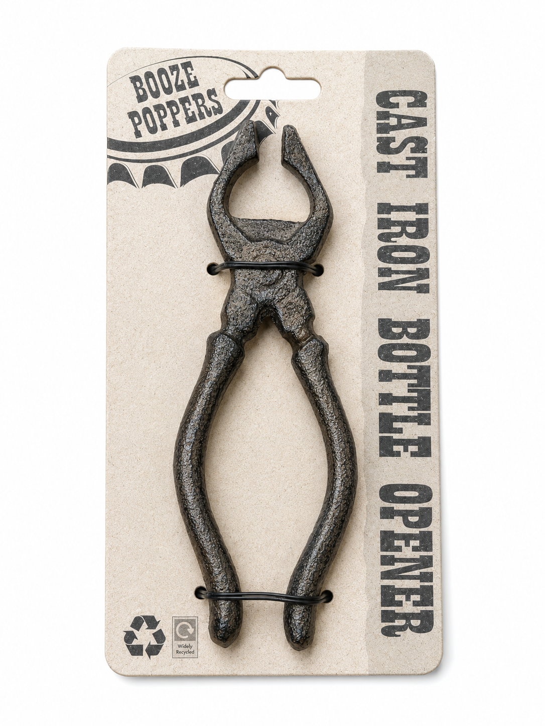 Cast Iron Bottle Opener – Booze Poppers