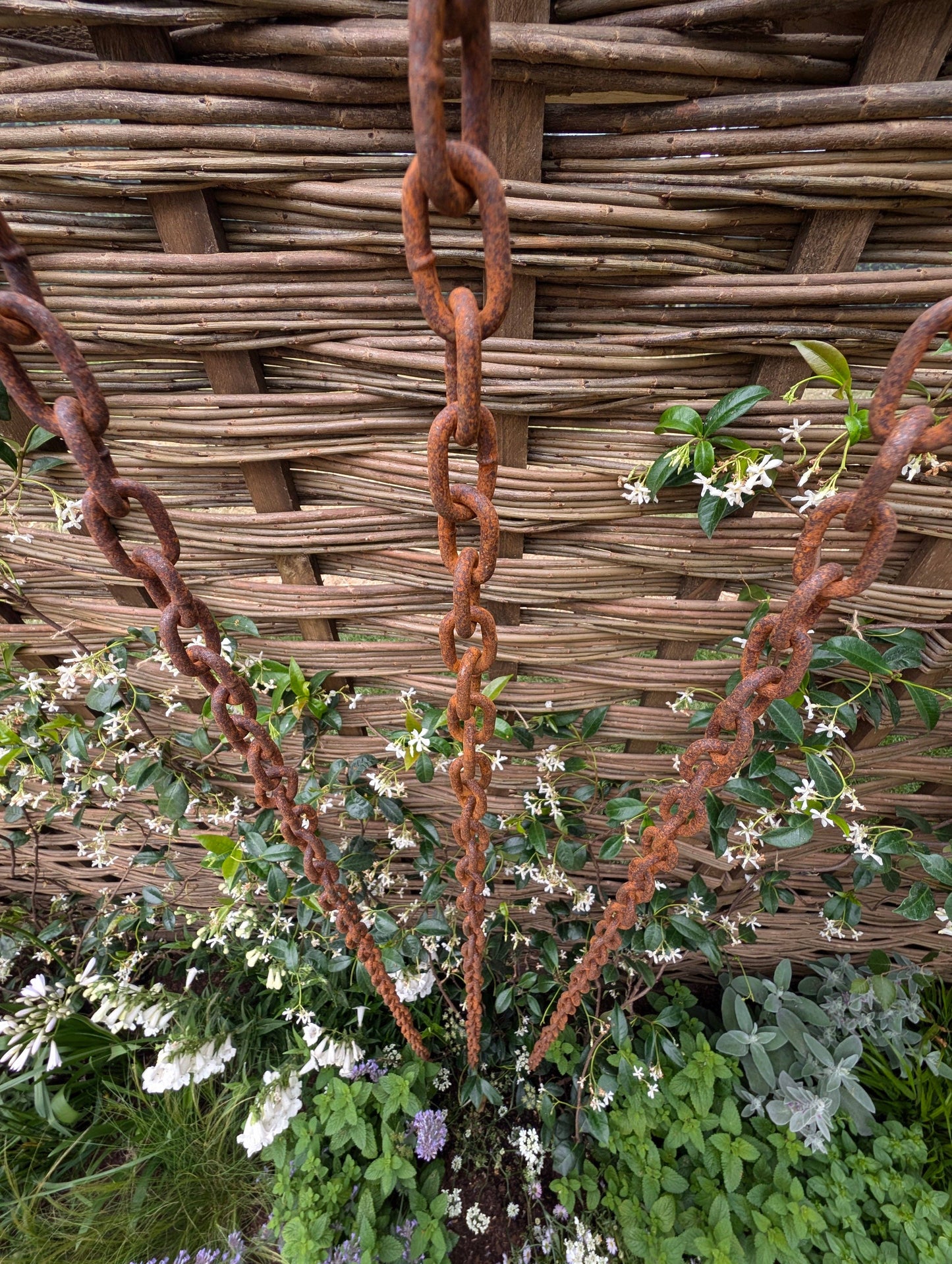 Rusty Rain Chains